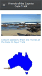 Mobile Screenshot of capetocapetrack.com.au