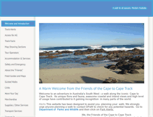 Tablet Screenshot of capetocapetrack.com.au